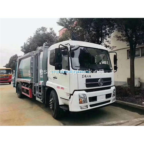 Dongfeng Tianjin 8cbm camión recolector de basura